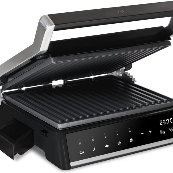 JAP Integrill - Intelligenter Kontaktgrill - Spülmaschinenfest - 180Â¬âˆ« schwenkbar - Mit abnehmbaren Platten - Toastvorrichtung Wohnen & Kochen