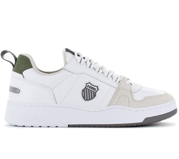 K-Swiss Cannonshield LTH Leather - Herren Schuhe Leder Weiß 07937-962-M Sneaker