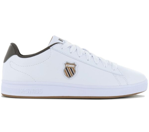 K-Swiss Classic Court Shield - Herren Sneakers Schuhe Weiß 06599-919-M