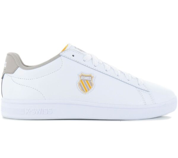 K-Swiss Classic Court Shield II - Herren Sneakers Schuhe Weiß 04412-988-M