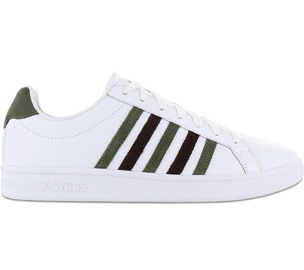 K-Swiss Classic Court Tiebreak - Herren Schuhe Weiß 07011-983-M Sneaker