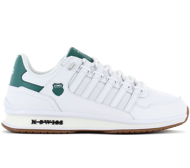 K-Swiss Classic RINZLER GT - Herren Schuhe Weiß-Grün 08907-937-M Sneaker