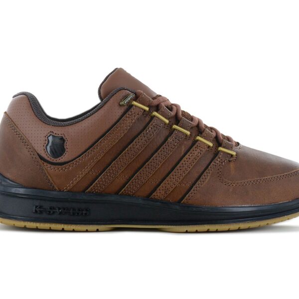 K-Swiss Classic RINZLER - Herren Sneakers Schuhe Leder Braun 01235-201-M