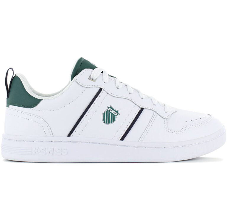 K-Swiss Lozan Match LTH - Herren Sneakers Schuhe Leder Weiß 08903-193-M