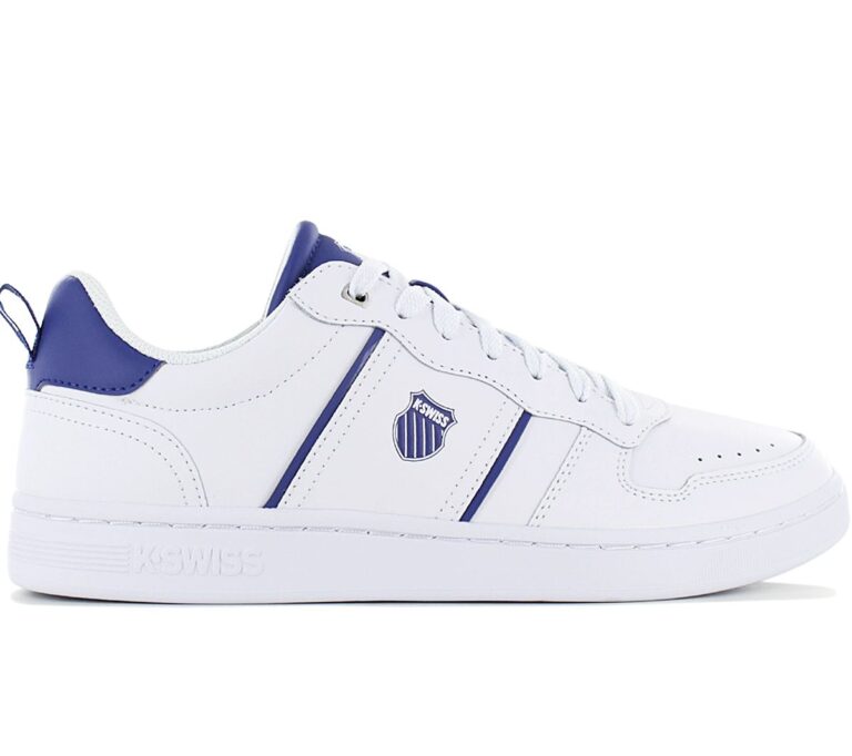 K-Swiss Lozan Match LTH - Herren Sneakers Schuhe Leder Weiß 08903-985-M