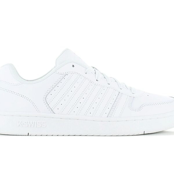 K-Swiss Palisades Leather - Herren Sneakers Schuhe Leder Weiß 06931-117-M