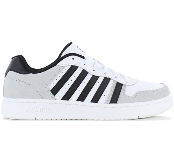 K-Swiss Palisades Leather - Herren Sneakers Schuhe Leder Weiß 06931-144-M