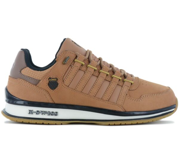 K-Swiss RINZLER GT - Herren Sneakers Schuhe Leder Braun 08907-298-M