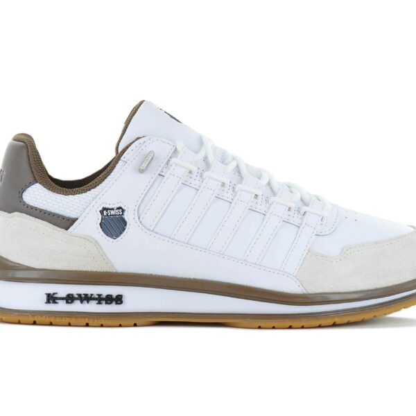 K-Swiss RINZLER GT - Herren Sneakers Schuhe Leder Weiß 08907-912-M