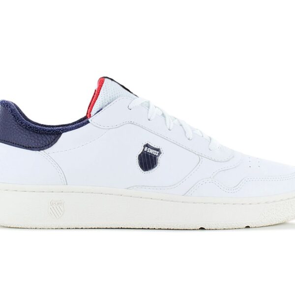 K-Swiss Slammshield II - Herren Sneakers Schuhe Leder Weiß 04312-968-M