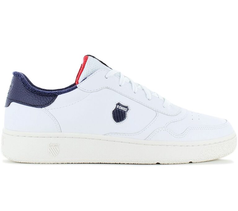 K-Swiss Slammshield II - Herren Sneakers Schuhe Leder Weiß 04312-968-M