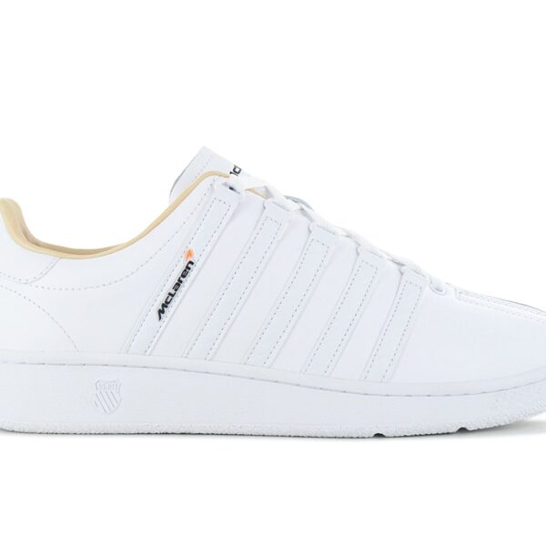 K-Swiss x McLaren F1 - Classis VN - Herren Sneakers Motorsport Schuhe Weiß 08718-101-M