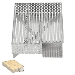 Kaltraucherzeuger mit 3 Kammern 20x125 cm aus Edelstahl 3684