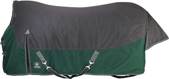 KANTRIE Outdoor-Decke für Pferde - TX 135 cm - Grau/Grün Hobby & Sport
