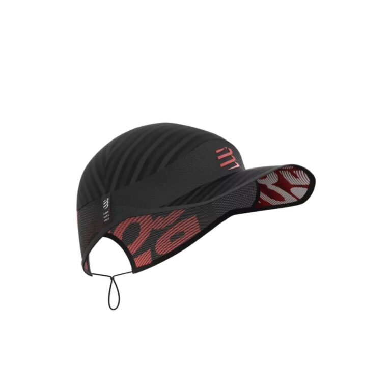 Kappe Schwarze Compressport Pro Racing Laufen