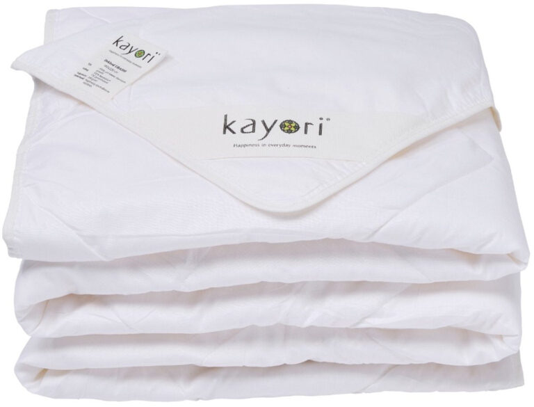 Kayori Ubashi Bamboo Summer Duvet 140x220 cm - Weiß - Atmungsaktiv