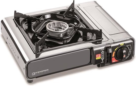Kemper tragbarer Gasherd Xtra Smart - Gasgrill - 2200W - 33x29x8 cm Haus & Garten