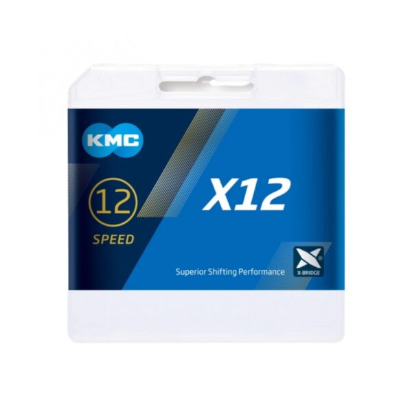 Kette KMC X12 1/2x11/128 126 Glieder 12V Silber Radfahren