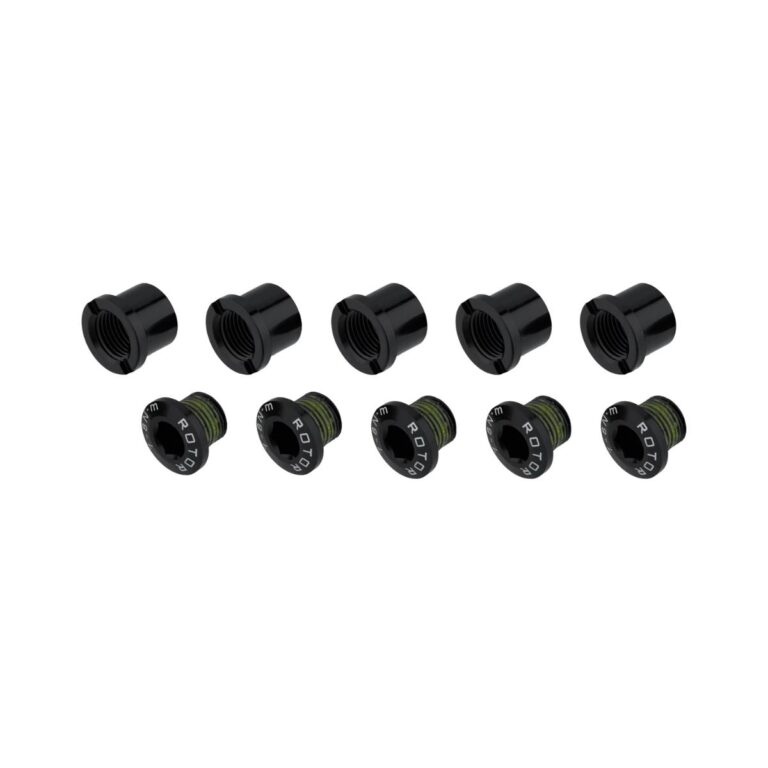 Kettenschraubenset ROTOR Road Schwarz Fahrradteile