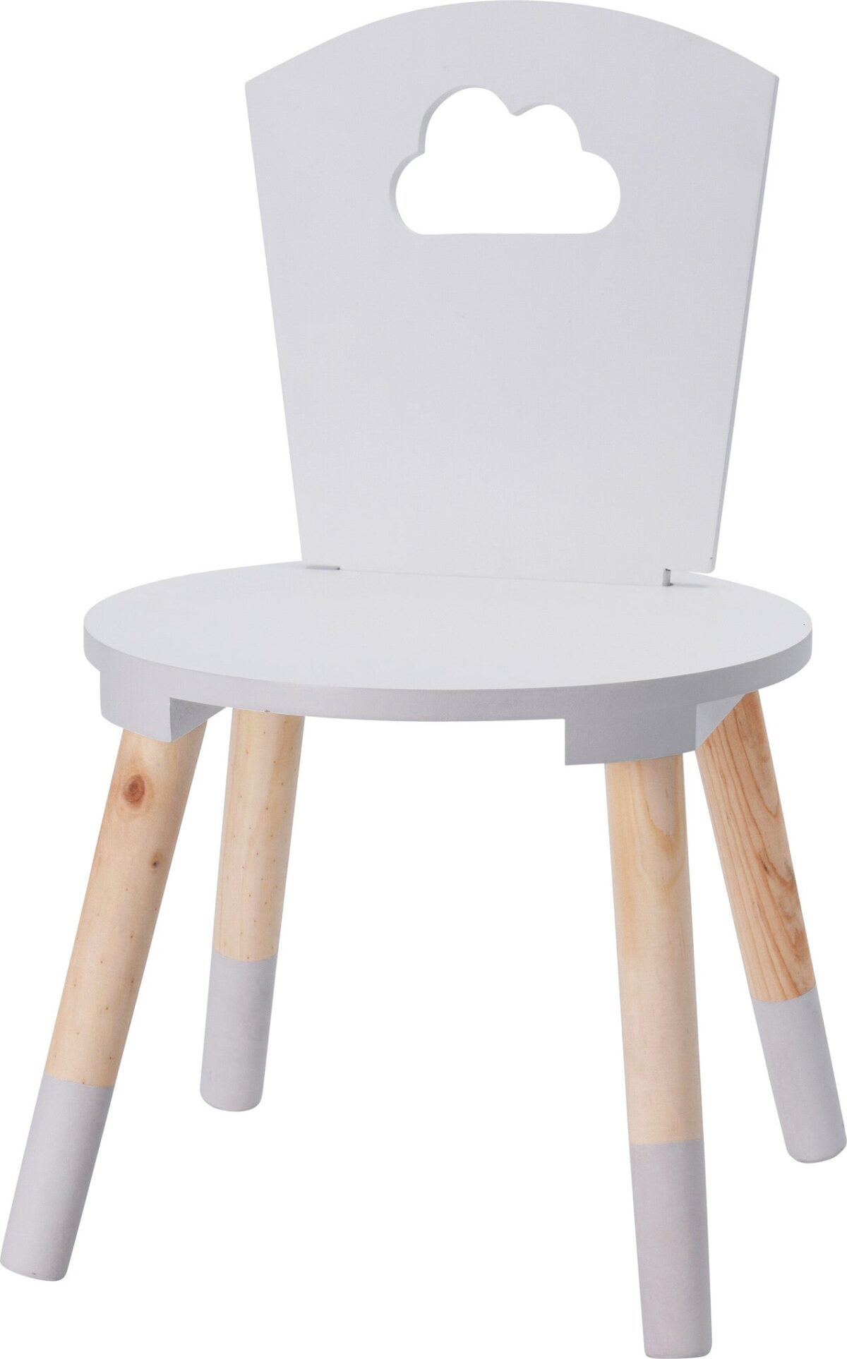 KidCollection Kinderstuhl - 32 x 32 x 50 cm - Weiß Wohnen & Kochen