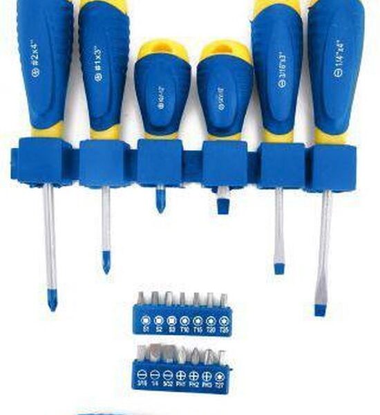 Kinzo Schraubendreher-Set/Bit-Satz - 21-teilig - 3x Phillips