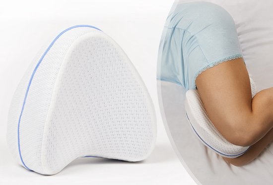 Kniekissen - Seitenschläfer - Beinkissen - Kontur Beinkissen - Ergonomisches Kissen - Schaumstoff Wohnen & Kochen