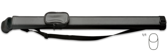 Köcher Schultergurt 81 cm schwarz 1/1