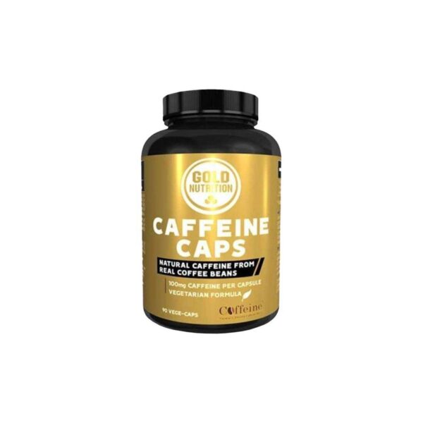Koffeinkapseln GoldNutrition 100mg Sporternährung