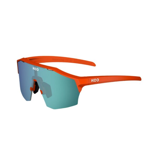 KOO Alibi Grün Orange Brille Fahrradbrillen