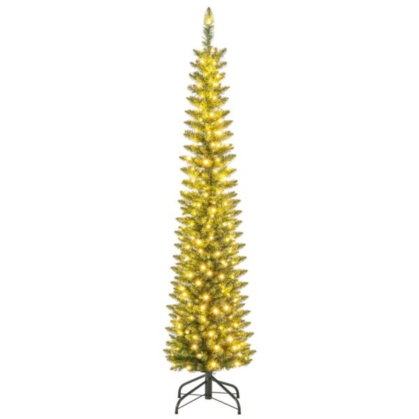 Künstlicher Weihnachtsbaum Coast mit 390 Zweigen - 180 warmweiße LED-Lichter - 180 cm hoch - Grün Weihnachten