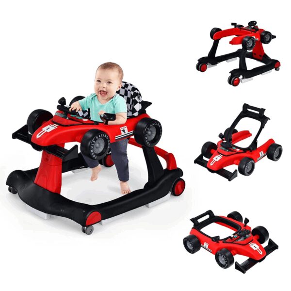 Küstenläufer - 4-in-1 - Max. 15 - Rot / Schwarz Vertaald
