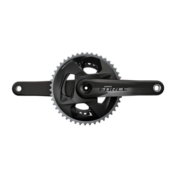 Kurbeln SRAM Force AXS DUB 172.5 48/35 Gloss Black Fahrradteile