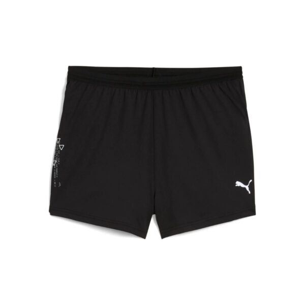 Kurze Hose Puma Knit 3” Split Schwarz