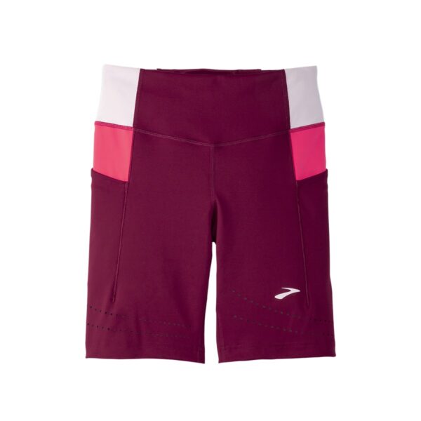 Kurze Tights Brooks Method 8in Dunkel Rosa Frauen
