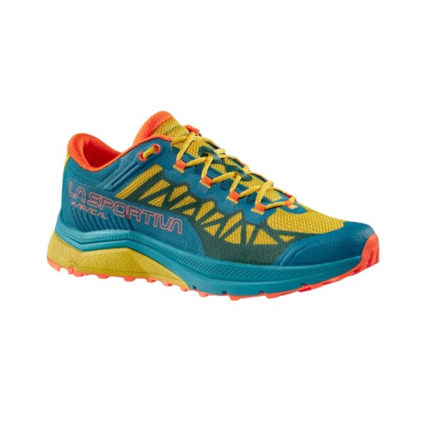 La Sportiva Karacal Blau Gelbe Turnschuhe