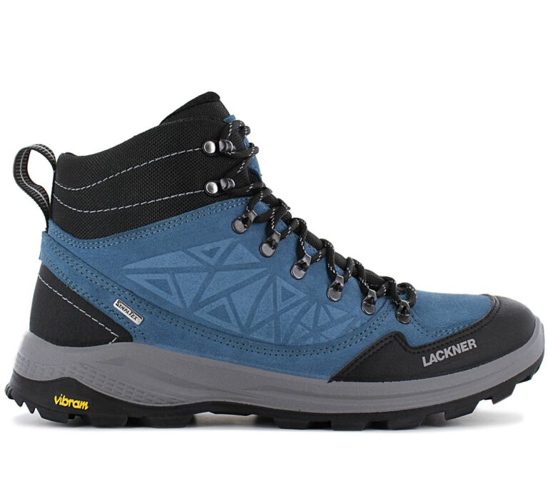Lackner Kitzbühel Mission STX - SympaTex - Herren Trekking Schuhe Wanderschuhe Blau 6311
