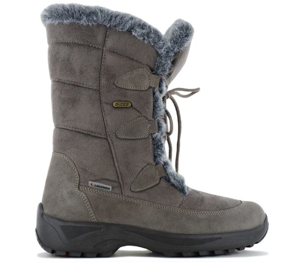 Lackner Kitzbühel Renate TX - Damen Winter Stiefel mit integrierten Spikes 7606 Taupe