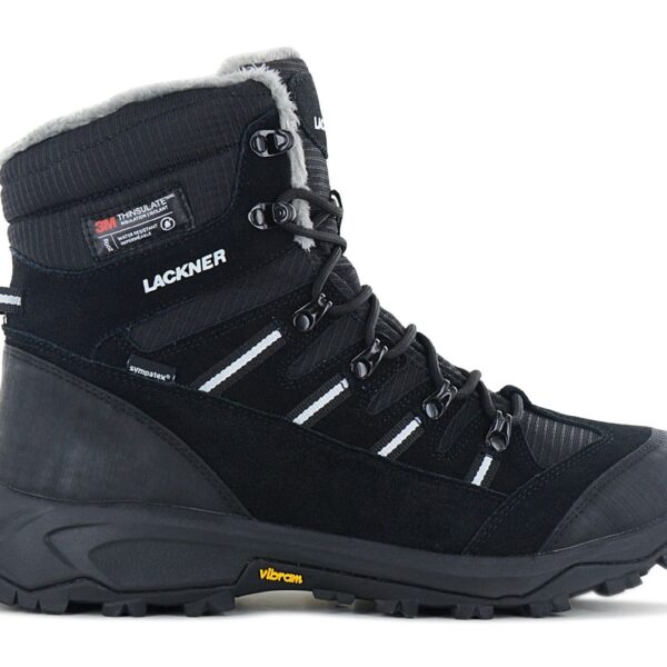 Lackner Kitzbühel Snowbound STX Thinsulate - Herren Winter Stiefel Gefüttert Isoliert 7449 Schwarz