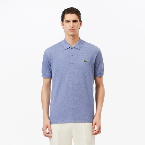Lacoste Classic Fit L.12.12 Polo - Blau - Baumwolle - Kurzarm - Größe 8 Kleidung