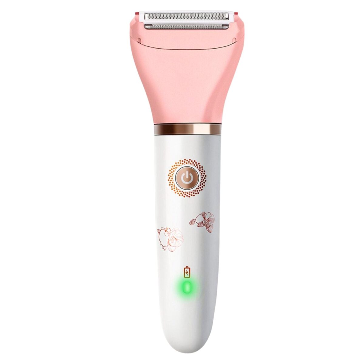 Ladyshave Gesichtsbehandlung - Achselhöhlen - Beine - Bikinizone - Rasierer Frau - Elektrischer Epilierer - Gesichtsenthaarung Damen - Trimmer Frau - Ladyshaves Bikini - USB Wiederaufladbar Schön & Gesund