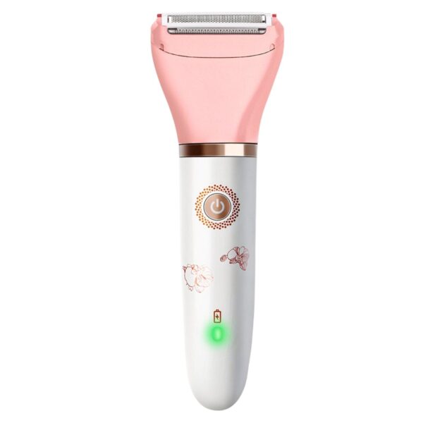 Ladyshave Gesichtsbehandlung - Achselhöhlen - Beine - Bikinizone - Rasierer Frau - Elektrischer Epilierer - Gesichtsenthaarung Damen - Trimmer Frau - Ladyshaves Bikini - USB Wiederaufladbar Schön & Gesund