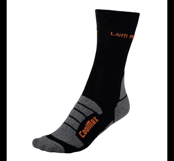 Lahti WORK SOCKS THERMAL GREY-ORANGE 1 PAAR 39-42 Kleidung