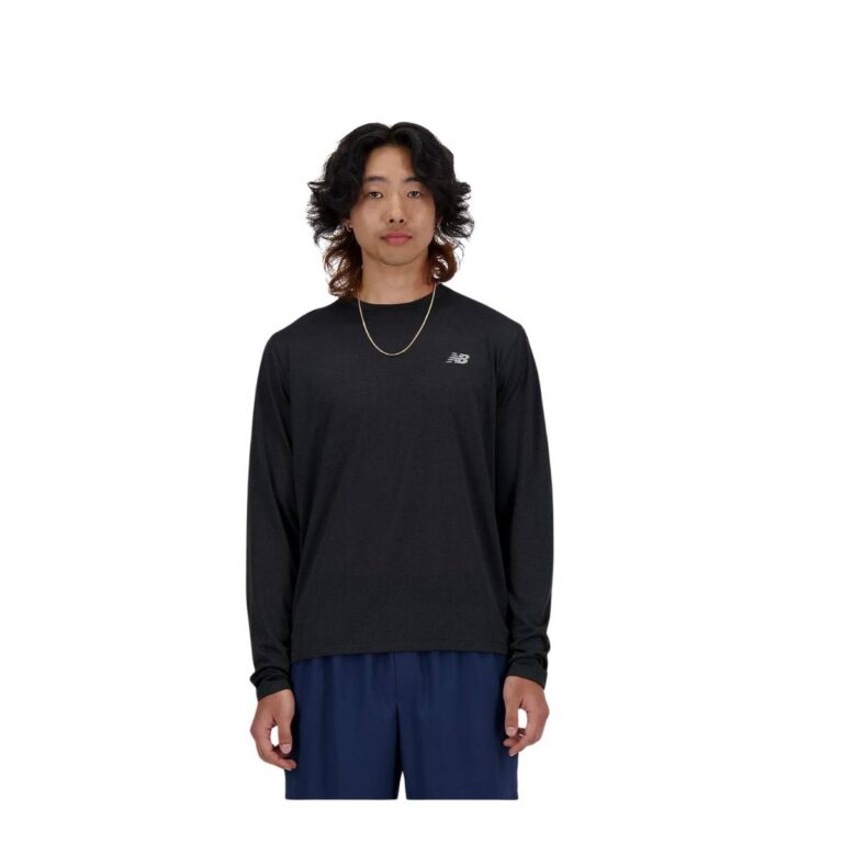Langarmshirt New Balance Athletics Schwarz