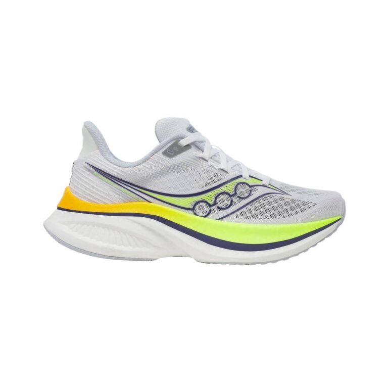 Laufschuhe Saucony Endorphin Speed 5 Weiß Gelb AW25 Damen