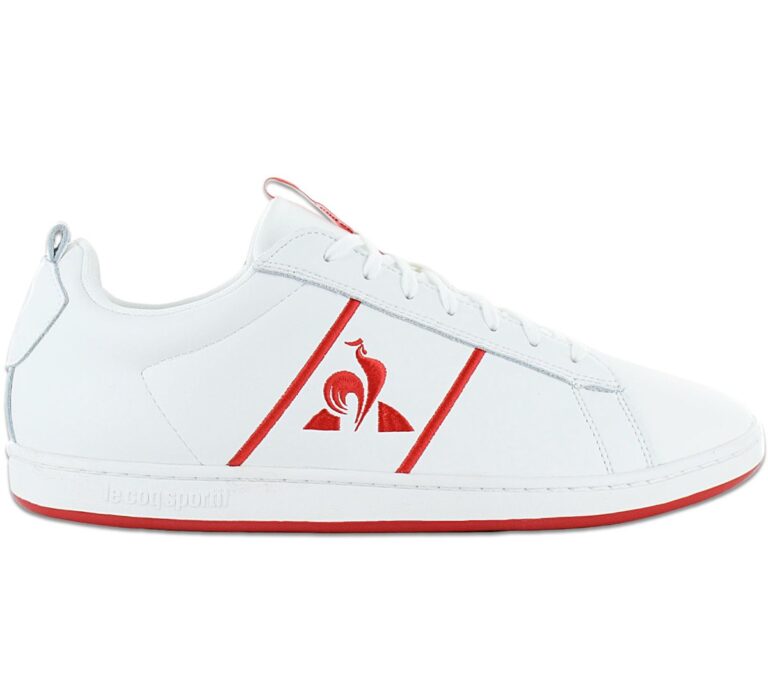 Le Coq Sportif Courtclassic Sport - Herren Schuhe Leder Weiß 2310078 Sneaker