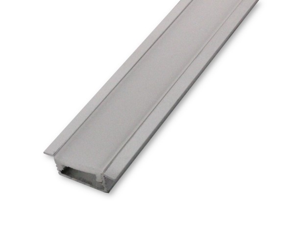 LED Alu-Profil AL-02EB 2m inkl. Blende Einbauprofil