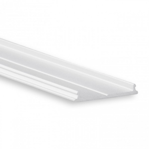 LED Alu-Profil YO13 (satiniert) ohne Blende 2m