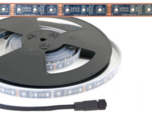 LED DMX RGB Stripe DC12V 48x5050SMD 16px/m IP67