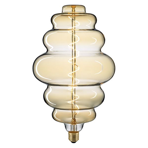 LED Filament Leuchtmittel Giant Nest Gold 6W E27 290lm 2000K dimmbar