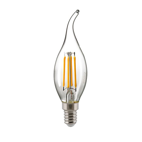LED Filament Leuchtmittel Kerze klar 4